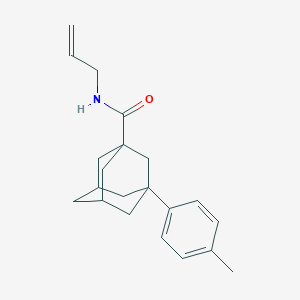 3-(4-methylphenyl)-N-prop-2-enyladamantane-1-carboxamide