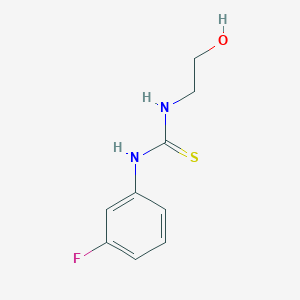 1-(3-Fluorophenyl)-3-(2-hydroxyethyl)thiourea