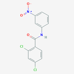 molecular formula C13H8Cl2N2O3 B4025548 2,4-dichloro-N-(3-nitrophenyl)benzamide CAS No. 7506-42-5