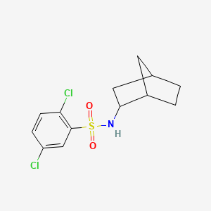 molecular formula C13H15Cl2NO2S B4025914 N-bicyclo[2.2.1]hept-2-yl-2,5-dichlorobenzenesulfonamide 