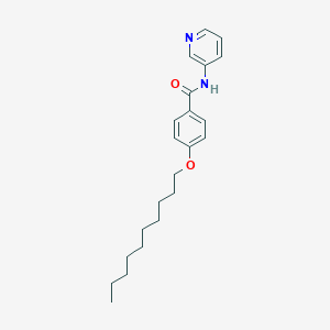 molecular formula C22H30N2O2 B402592 4-(decyloxy)-N-pyridin-3-ylbenzamide 