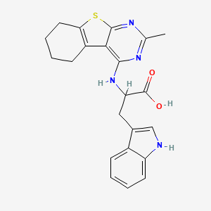 N-(2-methyl-5,6,7,8-tetrahydro[1]benzothieno[2,3-d]pyrimidin-4-yl)tryptophan