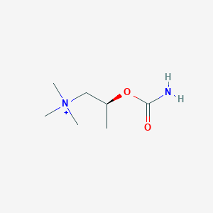 molecular formula C7H17N2O2+ B040260 (S)-贝胆碱 CAS No. 111244-96-3