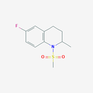 6-fluoro-2-methyl-1-(methylsulfonyl)-1,2,3,4-tetrahydroquinoline