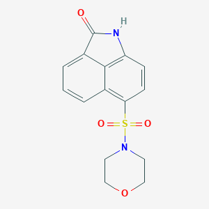 molecular formula C15H14N2O4S B402608 6-(4-morpholinylsulfonyl)benzo[cd]indol-2(1H)-one CAS No. 305374-50-9