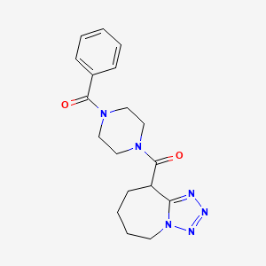 9-[(4-benzoylpiperazin-1-yl)carbonyl]-6,7,8,9-tetrahydro-5H-tetrazolo[1,5-a]azepine