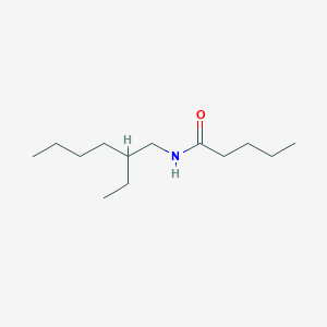 molecular formula C13H27NO B4026142 N-(2-ethylhexyl)pentanamide 