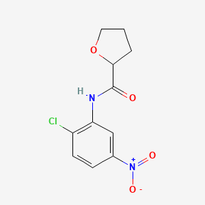 N-(2-chloro-5-nitrophenyl)tetrahydro-2-furancarboxamide