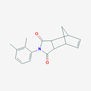 molecular formula C17H17NO2 B402632 2-(2,3-dimethylphenyl)-3a,4,7,7a-tetrahydro-1H-4,7-methanoisoindole-1,3(2H)-dione 