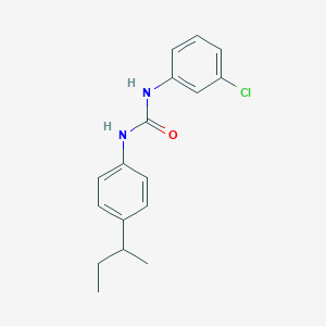 1-[4-(Butan-2-yl)phenyl]-3-(3-chlorophenyl)urea