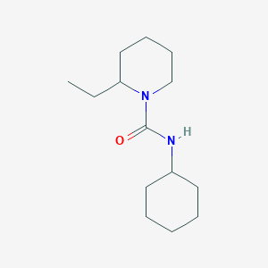 N-cyclohexyl-2-ethylpiperidine-1-carboxamide