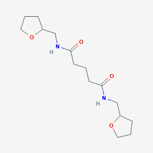 N,N'-bis(tetrahydrofuran-2-ylmethyl)pentanediamide