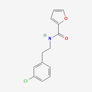 N-[2-(3-chlorophenyl)ethyl]furan-2-carboxamide