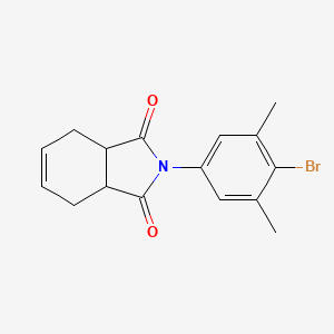 2-(4-bromo-3,5-dimethylphenyl)-3a,4,7,7a-tetrahydro-1H-isoindole-1,3(2H)-dione