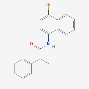 N-(4-bromonaphthalen-1-yl)-2-phenylpropanamide