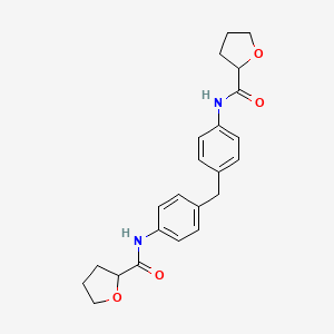 N,N'-(methanediyldibenzene-4,1-diyl)ditetrahydrofuran-2-carboxamide