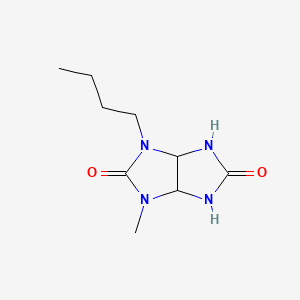 1-butyl-3-methyltetrahydroimidazo[4,5-d]imidazole-2,5(1H,3H)-dione