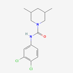 N-(3,4-dichlorophenyl)-3,5-dimethylpiperidine-1-carboxamide