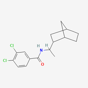 N-[1-(bicyclo[2.2.1]hept-2-yl)ethyl]-3,4-dichlorobenzamide