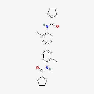 N,N'-(3,3'-dimethyl-4,4'-biphenyldiyl)dicyclopentanecarboxamide