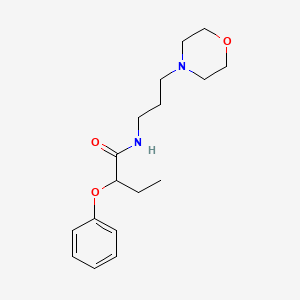 N-[3-(morpholin-4-yl)propyl]-2-phenoxybutanamide