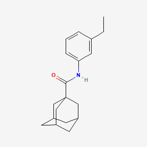 N-(3-ethylphenyl)-1-adamantanecarboxamide