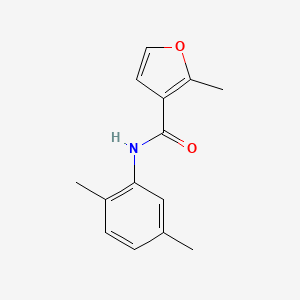 N-(2,5-dimethylphenyl)-2-methyl-3-furamide