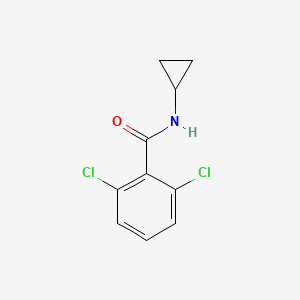 B4027017 2,6-dichloro-N-cyclopropylbenzamide CAS No. 63887-15-0