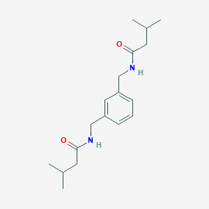 N,N'-[1,3-phenylenebis(methylene)]bis(3-methylbutanamide)