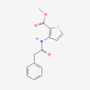 METHYL 3-[(2-PHENYLACETYL)AMINO]-2-THIOPHENECARBOXYLATE