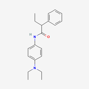 N-[4-(diethylamino)phenyl]-2-phenylbutanamide