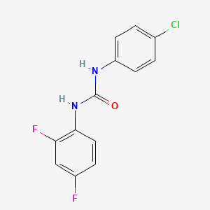 1-(4-Chlorophenyl)-3-(2,4-difluorophenyl)urea