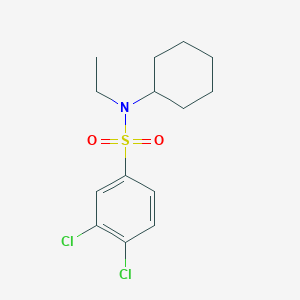 [(3,4-Dichlorophenyl)sulfonyl]cyclohexylethylamine