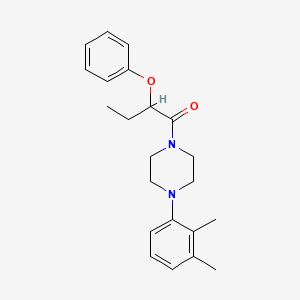 1-[4-(2,3-Dimethylphenyl)piperazin-1-yl]-2-phenoxybutan-1-one