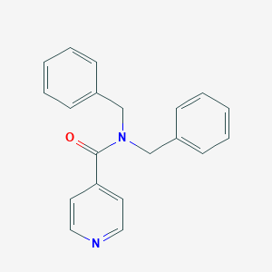 N,N-dibenzylpyridine-4-carboxamide
