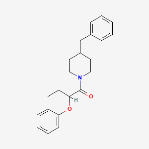 1-(4-Benzylpiperidin-1-yl)-2-phenoxybutan-1-one