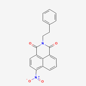 6-Nitro-2-phenethyl-1H-benzo[de]isoquinoline-1,3(2H)-dione