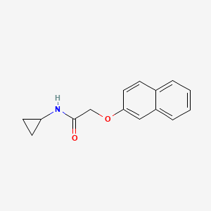 N-cyclopropyl-2-(naphthalen-2-yloxy)acetamide