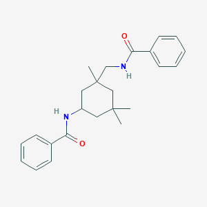 N-{3-[(benzoylamino)methyl]-3,5,5-trimethylcyclohexyl}benzamide