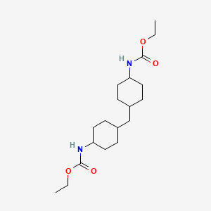 molecular formula C19H34N2O4 B4027971 diethyl (methylenedi-4,1-cyclohexanediyl)biscarbamate 