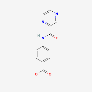 METHYL 4-(PYRAZINE-2-AMIDO)BENZOATE