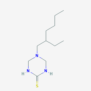 molecular formula C11H23N3S B4028131 5-(2-ethylhexyl)-1,3,5-triazinane-2-thione 