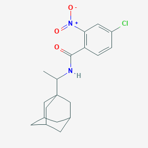 N-[1-(1-adamantyl)ethyl]-4-chloro-2-nitrobenzamide