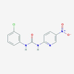 1-(3-Chlorophenyl)-3-(5-nitropyridin-2-yl)urea