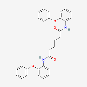 N,N'-bis(2-phenoxyphenyl)hexanediamide