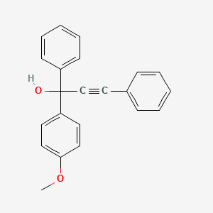 1-(4-methoxyphenyl)-1,3-diphenyl-2-propyn-1-ol