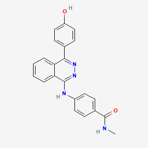 4-{[4-(4-hydroxyphenyl)-1-phthalazinyl]amino}-N-methylbenzamide