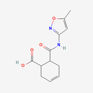 6-{[(5-methyl-3-isoxazolyl)amino]carbonyl}-3-cyclohexene-1-carboxylic acid