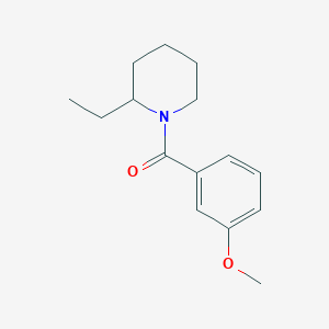 2-ethyl-1-(3-methoxybenzoyl)piperidine