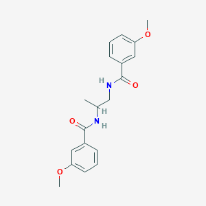 N,N'-propane-1,2-diylbis(3-methoxybenzamide)